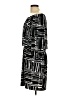 AB Studio Graphic Black Casual Dress Size L - photo 5