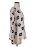 Ann Taylor LOFT 100% Polyester Tan Long Sleeve Blouse Size XS - photo 4