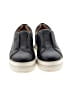 J/Slides 100% Leather Gray Black Sneakers Size 7 - photo 2