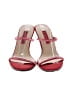 Bisou Bisou Red Sandals Size 7 - photo 2
