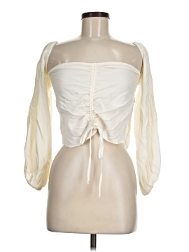 Reformation 3/4 Sleeve Blouse