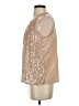 Grace Karin Gold Sleeveless Blouse Size S - photo 5