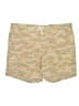Torrid Camo Tan Khaki Shorts Size 3X Plus (3) - photo 1