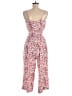 Banana Republic Hearts Red Jumpsuit Size 6 - photo 2
