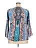 Hale Bob Blue 3/4 Sleeve Blouse Size 2X (estimated) - photo 2