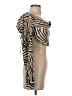 Shein 100% Polyester Tan Long Sleeve Top Size 2 - photo 4