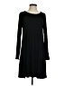 Unbranded Solid Black Casual Dress Size S - photo 1