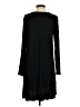 Unbranded Solid Black Casual Dress Size S - photo 2