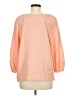 Caslon Orange 3/4 Sleeve Blouse Size M - photo 2
