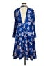 ASOS 100% Polyester Paisley Blue Casual Dress Size 16 - photo 2
