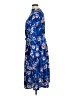 ASOS 100% Polyester Paisley Blue Casual Dress Size 16 - photo 5