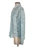 Rails 100% Rayon Paisley Teal Long Sleeve Blouse Size XS - photo 5