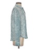 Rails 100% Rayon Paisley Teal Long Sleeve Blouse Size XS - photo 4