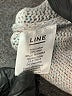 LINE Metallic Blue Pullover Sweater Size S - photo 8