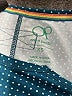 Ocean Pacific Polka Dots Teal Short Sleeve Polo Size XS - photo 7