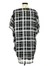 Mittoshop 100% Polyester Plaid Gray Casual Dress Size M - photo 2