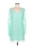 Love, Zoe 100% Polyester Green Casual Dress Size M - photo 1
