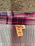 Akini Plaid Purple Sleeveless Button-Down Shirt Size L - photo 7