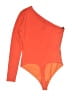 NBD Orange Long Sleeve Top Size S - photo 2