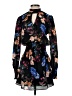 Parker 100% Polyester Floral Black Casual Dress Size S - photo 1