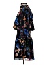 Parker 100% Polyester Floral Black Casual Dress Size S - photo 5