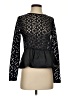 ASOS 100% Polyester Black Long Sleeve Blouse Size 2 - photo 1
