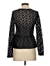 ASOS 100% Polyester Black Long Sleeve Blouse Size 2 - photo 2