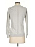 Banana Republic Silver Silk Pullover Sweater Size S - photo 2