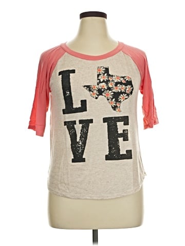 Living Doll 3/4 Sleeve T-Shirt (view 1)
