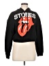 The Rolling Stones 100% Cotton Black Pullover Hoodie Size M - photo 1