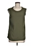 J.Crew 100% Polyester Green Sleeveless Blouse Size 6 (tall) - photo 1