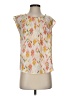 LC Lauren Conrad 100% Polyester Ivory Sleeveless Blouse Size XS - photo 1