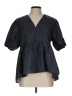 Unbranded Black Short Sleeve Blouse Size L - photo 1