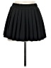 Unbranded Solid Black Casual Skirt Size M - photo 1