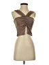 Shein Brown Sleeveless Blouse Size S - photo 1