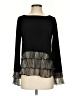 Joseph Ribkoff Black Long Sleeve Blouse Size 2 - photo 1