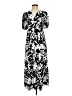 Passport Print Black Casual Dress Size XXS - photo 1