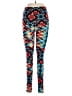 Lularoe Print Blue Leggings One size - photo 2