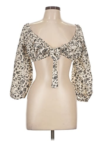 Blush 3/4 Sleeve Blouse (view 1)