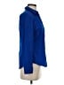 Express Blue Long Sleeve Blouse Size S - photo 4