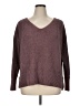 Society 212 100% Polyester Burgundy Pullover Sweater Size 1X - photo 1