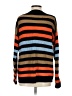 Suimiki 100% Acrylic Stripes Orange Pullover Sweater Size S - photo 2