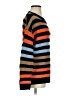 Suimiki 100% Acrylic Stripes Orange Pullover Sweater Size S - photo 4