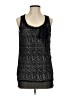 CAbi 100% Nylon Black Sleeveless Blouse Size S - photo 1