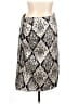 MNG 100% Polyester Print Ivory Formal Skirt Size XL - photo 1