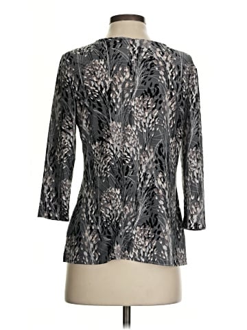 Croft & Barrow 3/4 Sleeve Top (view 2)
