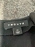 Trouve Metallic Gray Short Sleeve Top Size XS - photo 7