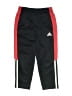 Adidas 100% Polyester Black Track Pants Size 4T - photo 1