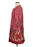 White Mark Paisley Burgundy Casual Dress Size XL - photo 5