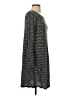 Mango Stripes Gray Casual Dress Size 4 - photo 4